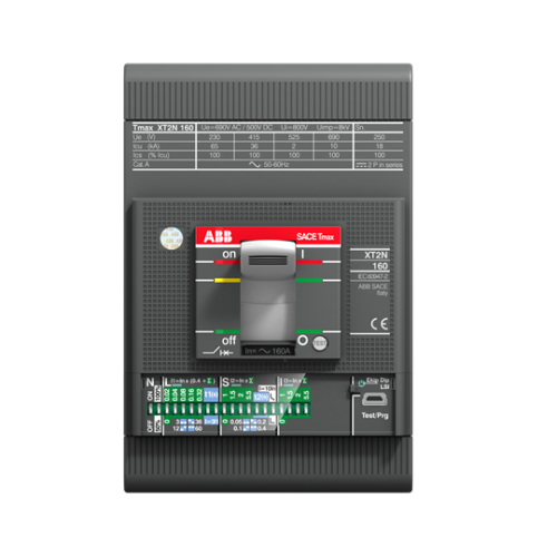 XT2N 160, Ekip LS/I, In=100A, 3p (3x100A TMŞ, 36kA, LS/I Elektronik korumalı)